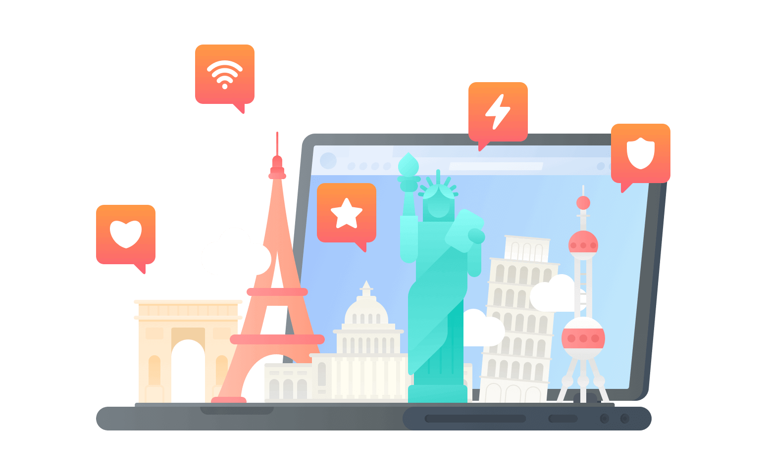 在法国南部地区连接到中国vpn - SPEEDCN